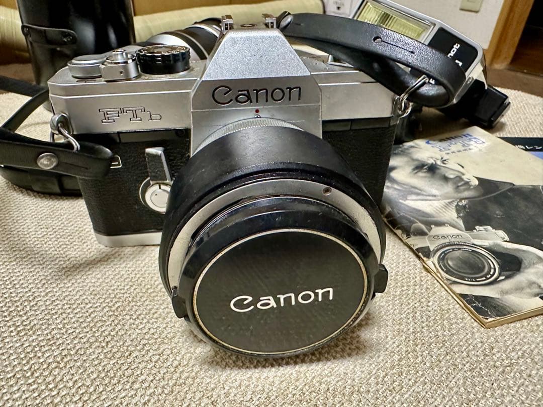 Canon FTb 一眼レフカメラ 50mmレンズ付き