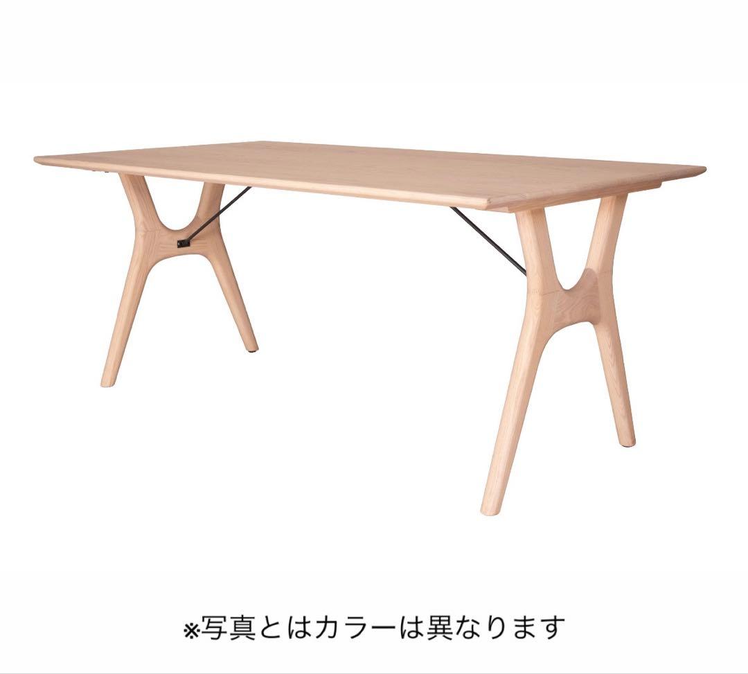 値下 北欧 リビングダイニングテーブル オーク材 4人掛け 四角 筑波産商