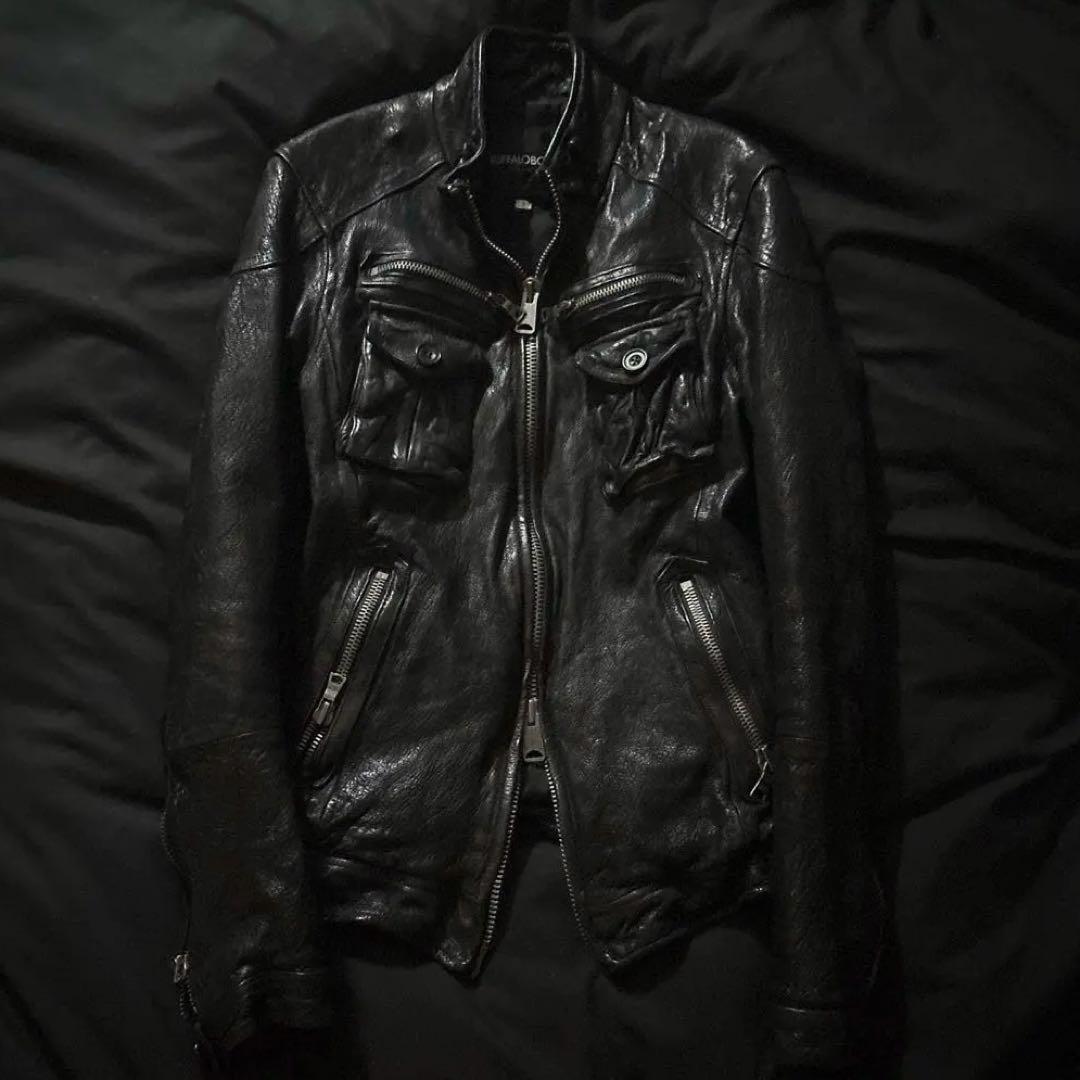 Baffalo Bobs gimmick leather jacket 匠 Baffalo Bobs gimmick leather jacket 匠 Baffalo Bobs gimmick