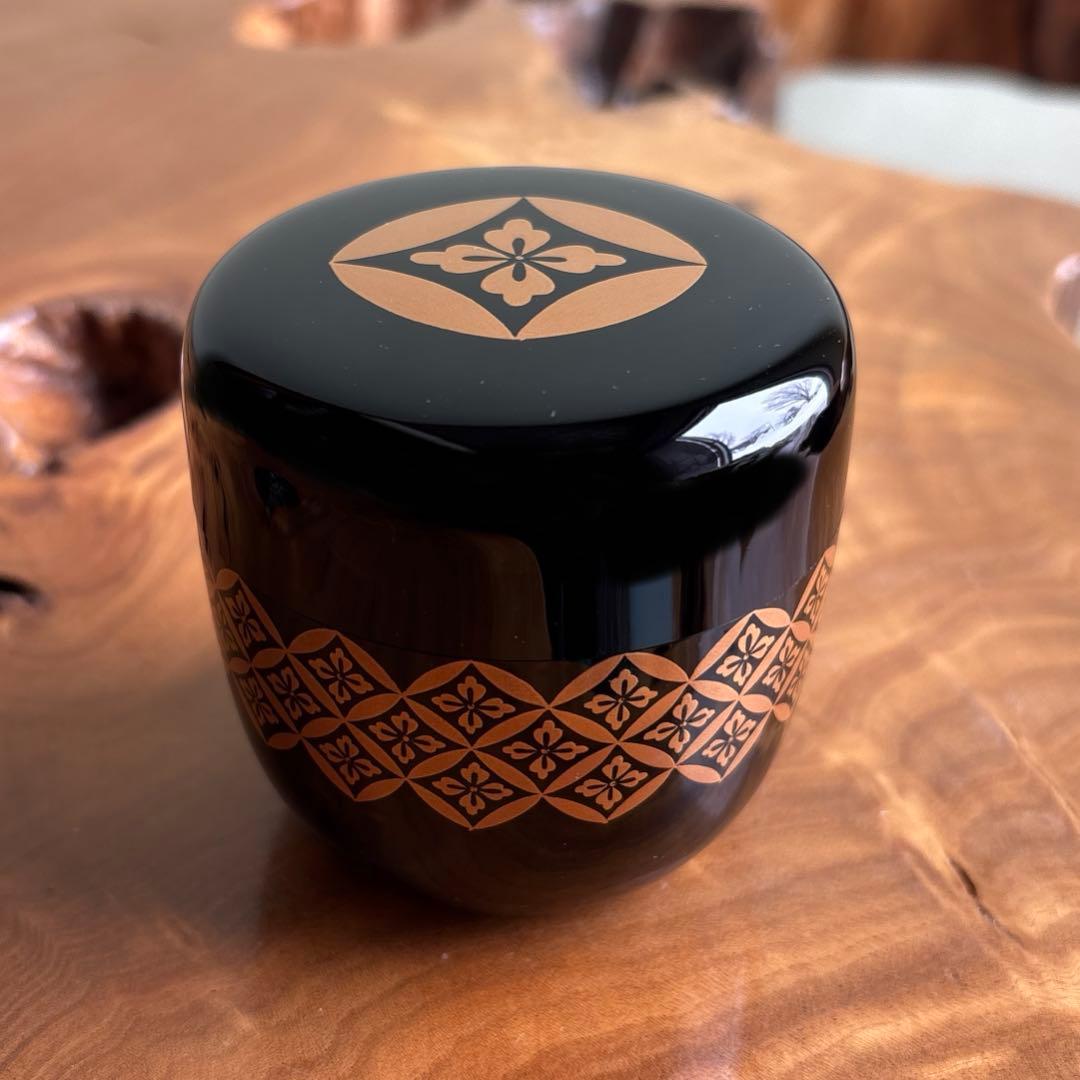 七宝蒔絵 棗 折ェ門造 北岡周治 茶道具 共箱 - メルカリ 七宝蒔絵 棗