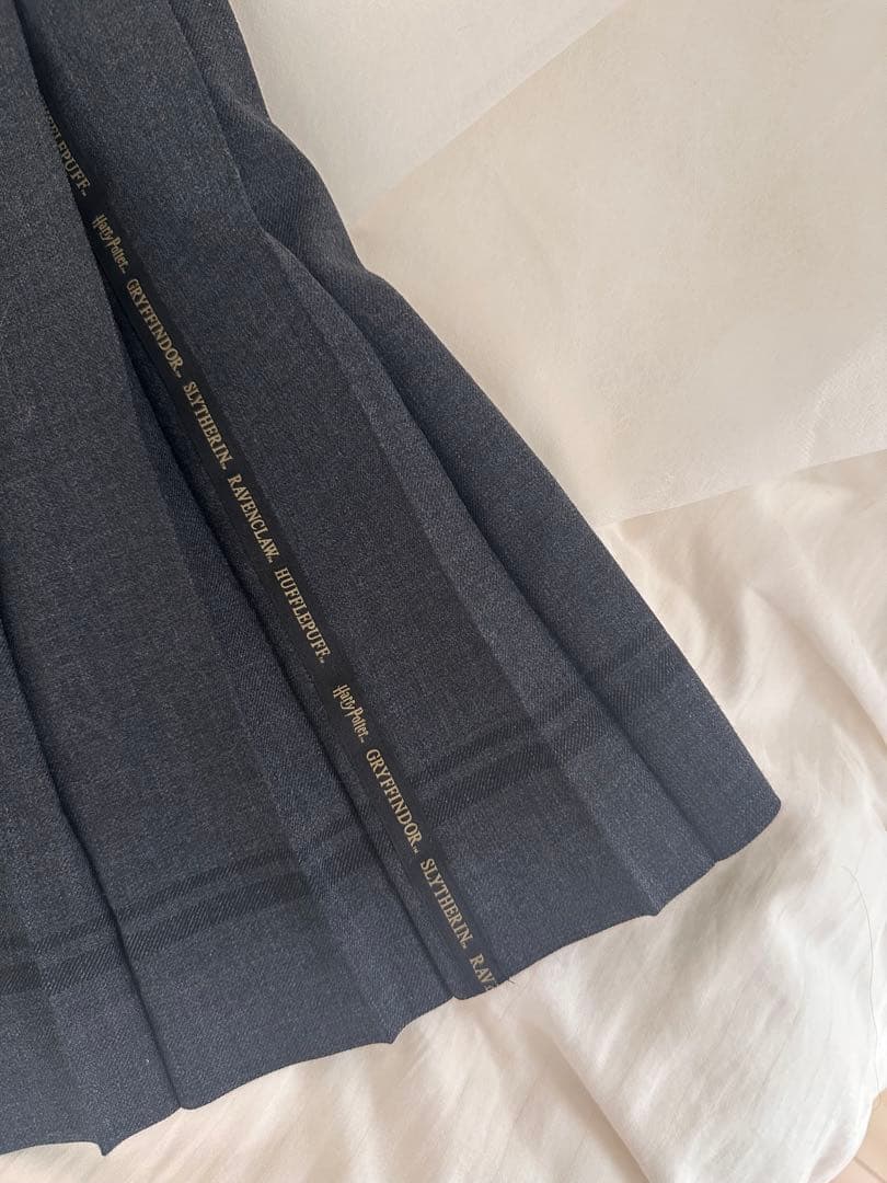 【公式】ハリーポッタースタジオツアー プリーツスカート+ネクタイ/現地購入・美品