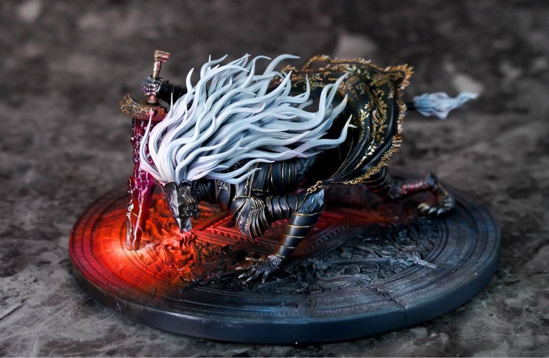 送料込 エルデンリング 黒き剣のマリケス19cm 未塗装 未組立 レジン