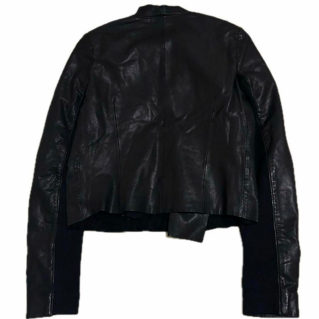 00s Fearless Drape Leather Jacket y2kエディ - メルカリ