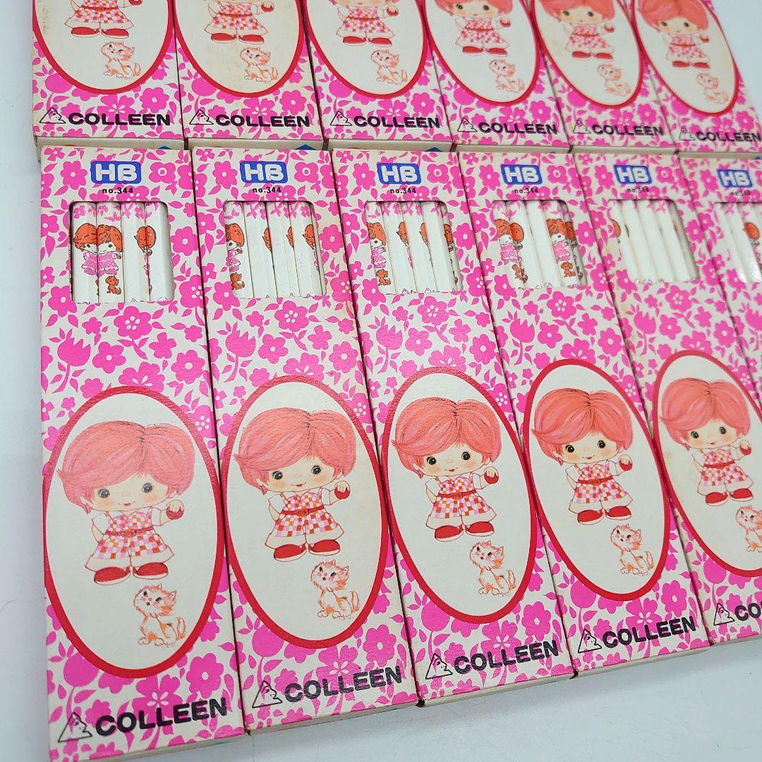コーリン鉛筆 HB NO.344 1グロス入 昭和レトロ 当時物 コーリン鉛筆 HB NO.