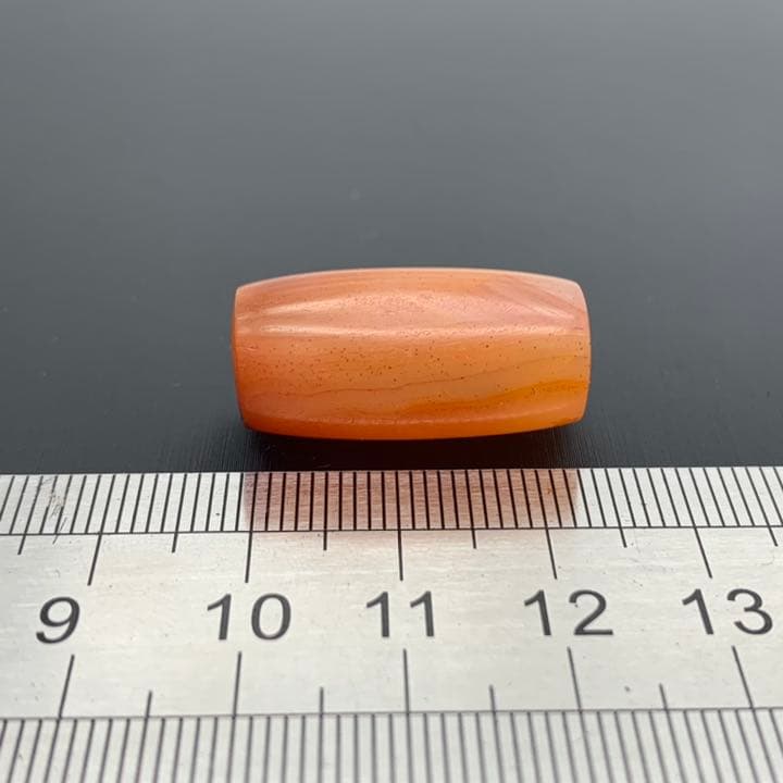 【アンティーク ビーズ】アンティークカーネリアン ビーズ 25.9mm