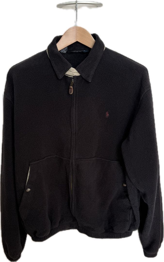 Ralph Lauren フリーススウィングトップ 三角タグ90年代 USA製 - メルカリ