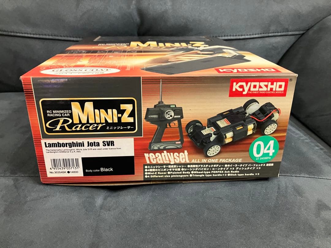 京商　ミニッツ　ランボルギーニ　イオタ　SRV ブラック　レディセット