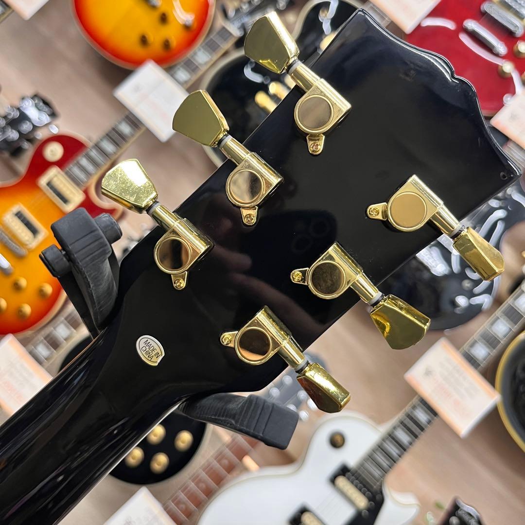 【10772】 新品 photogenic ブラック レスポールカスタムタイプ