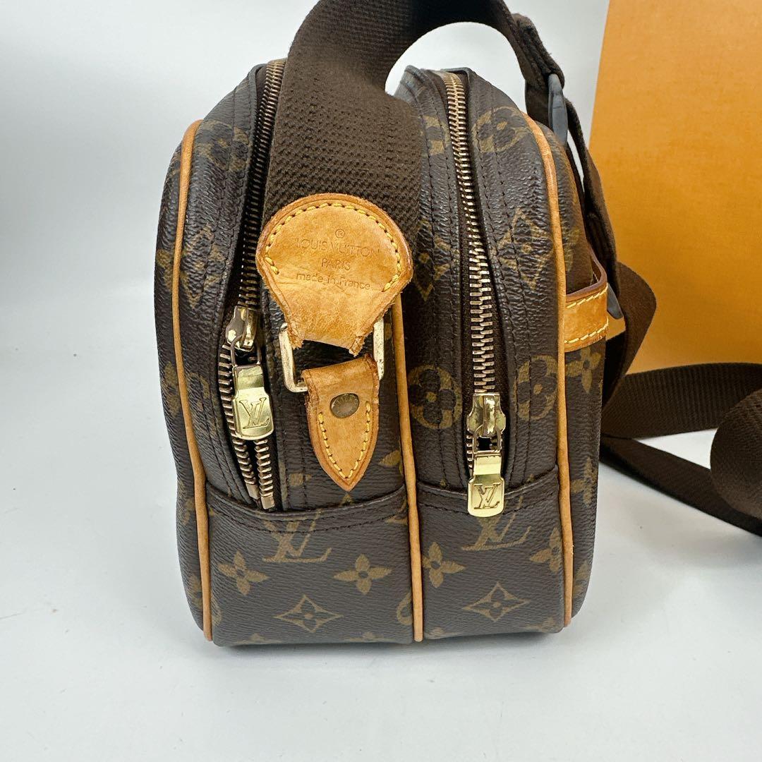 ルイヴィトン　モノグラム　ショルダーバッグ　リポーターPM