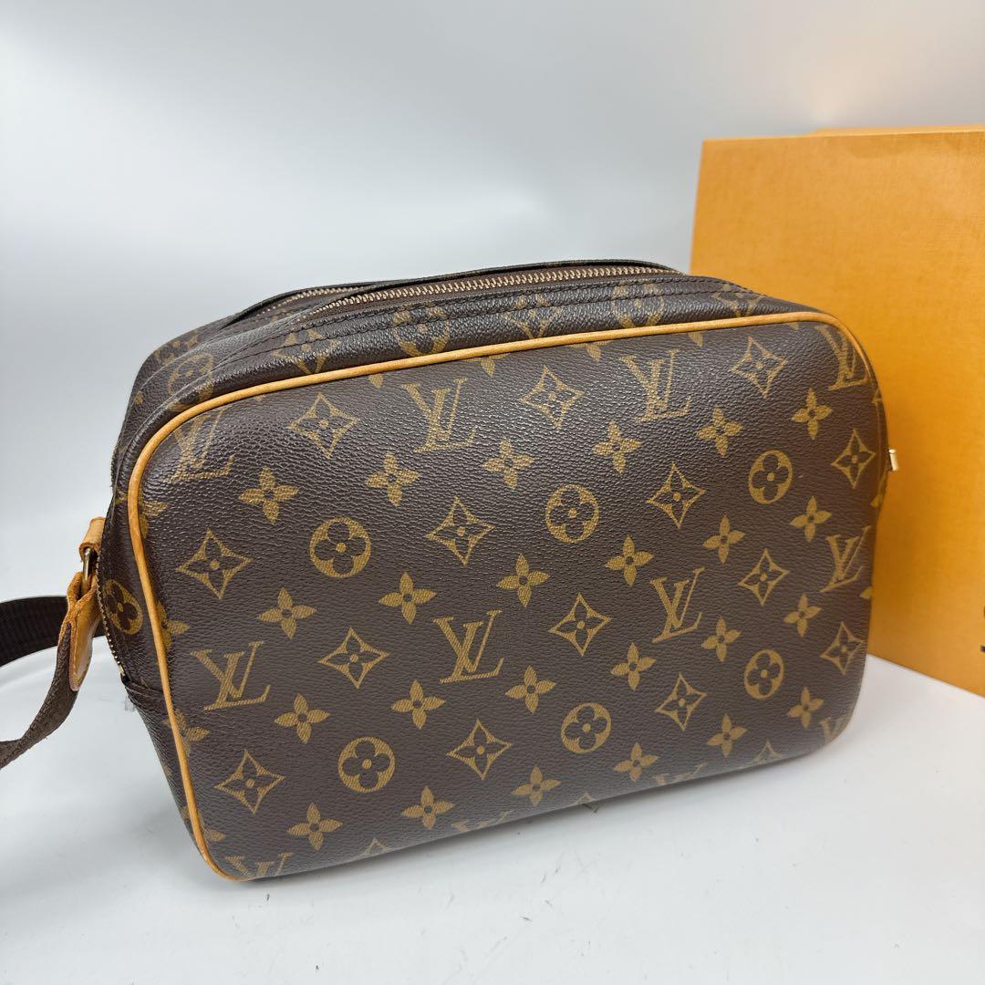 ルイヴィトン　モノグラム　ショルダーバッグ　リポーターPM