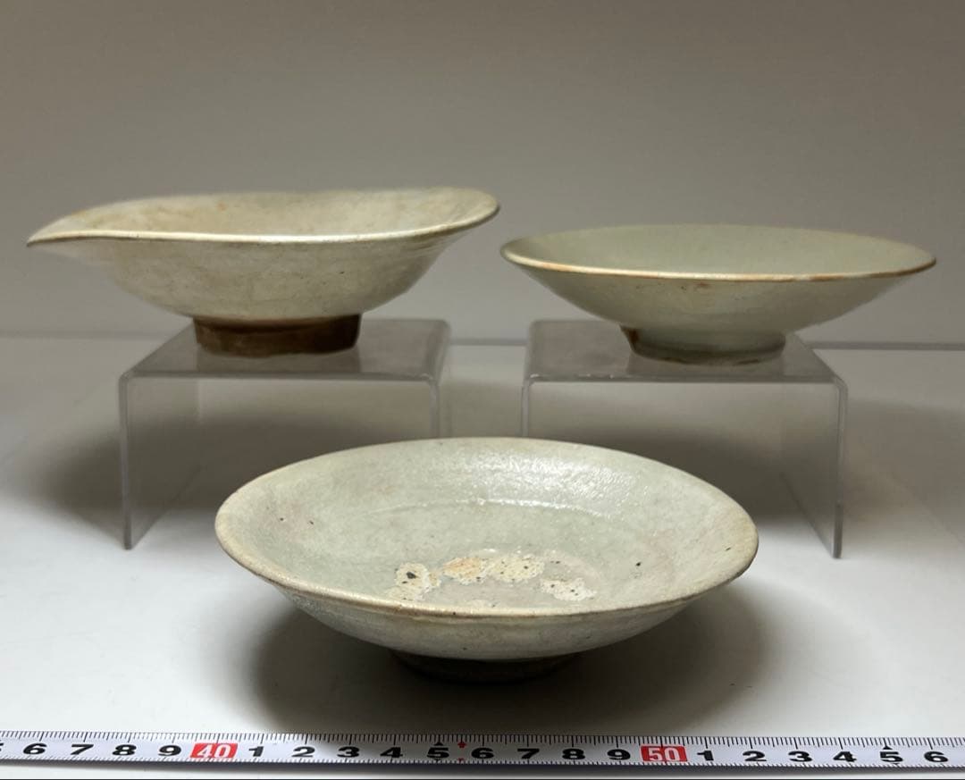 李朝・高麗青磁 16~18世紀 鉢色々10点 東Y7-1226☆