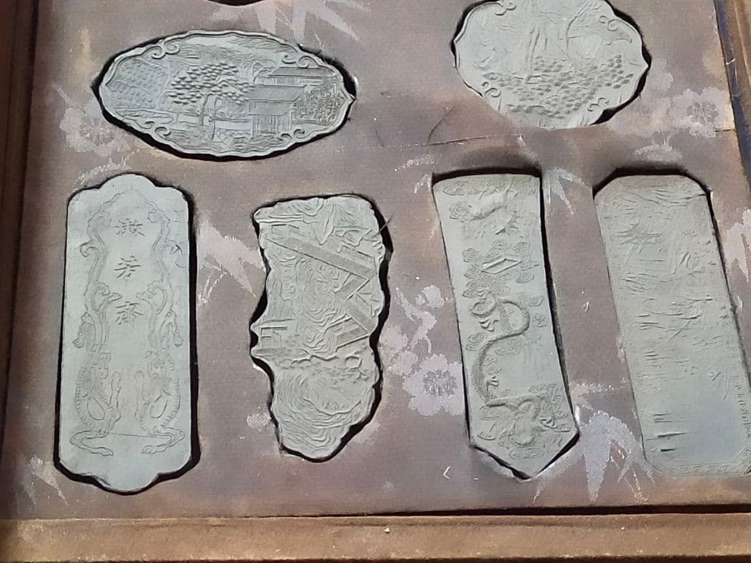 中国 古墨 32本 セット 嘉慶年製 骨董 古玩