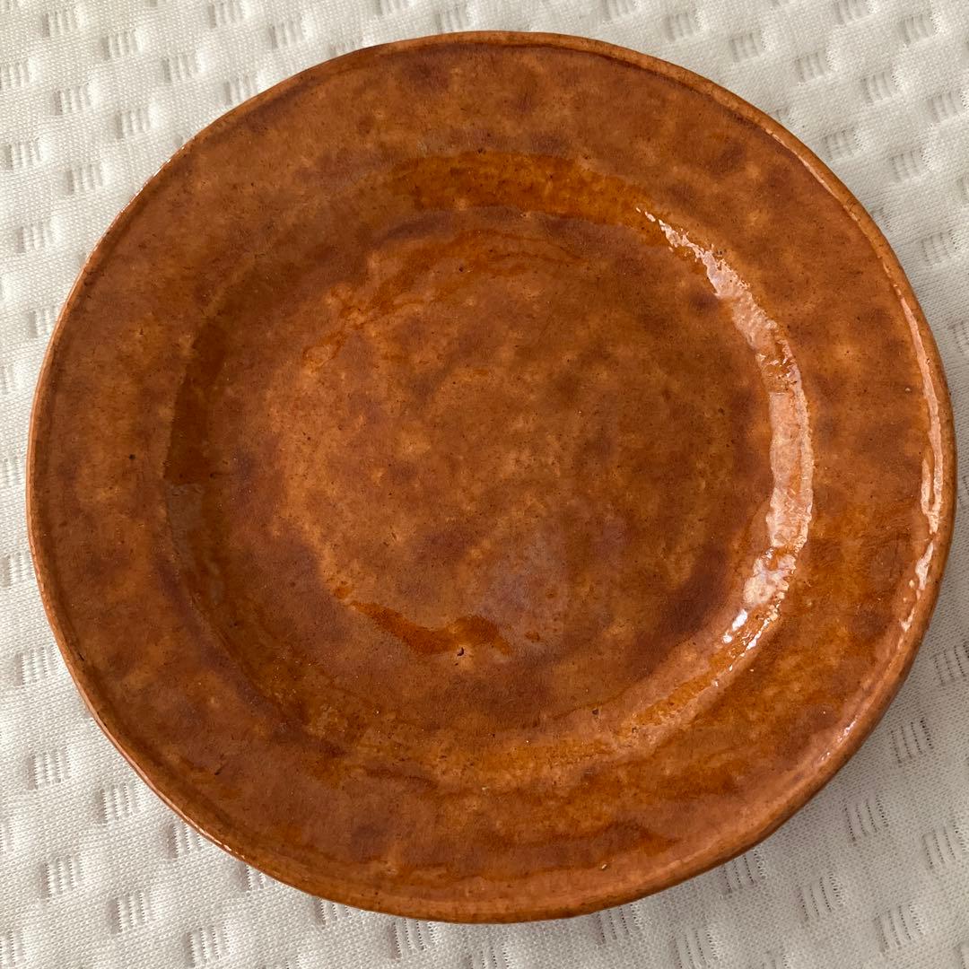 大樋長左衛門 大樋焼 大樋窯 菓子皿 菓子器 銘々皿 青海盆 多用