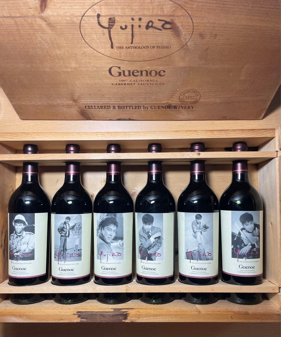 石原裕次郎ワインGuenoc（ゲノック）6本入木箱入り 値下❗️【石原