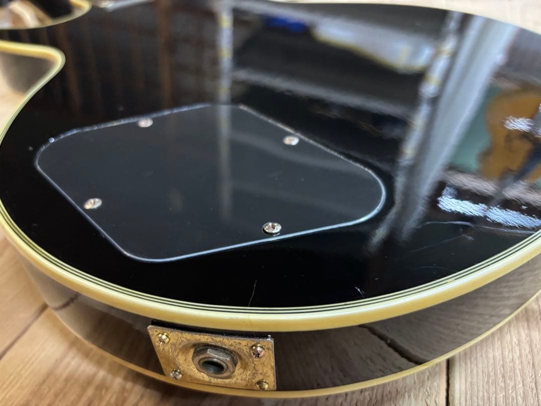 K-Garage レスポールカスタムモデル ブラック 中古調整済み ギター ノブ 黒