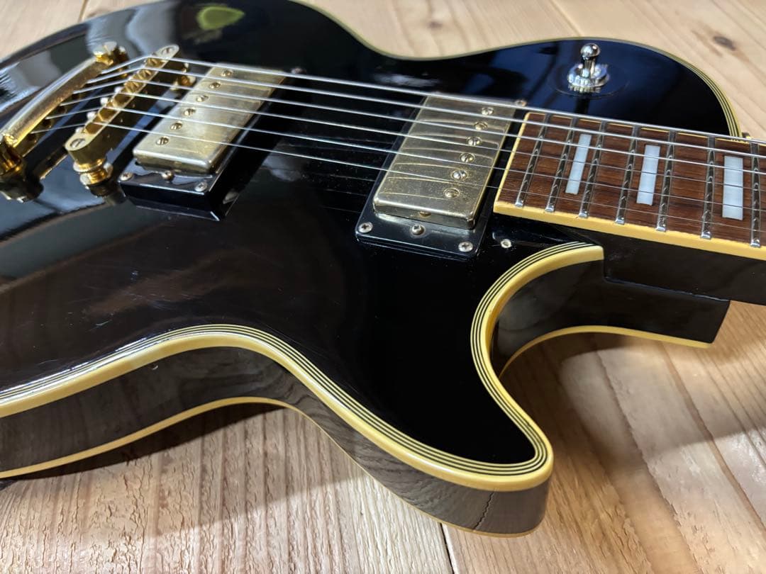 K-Garage レスポールカスタムモデル ブラック 中古調整済み ギター ノブ 黒