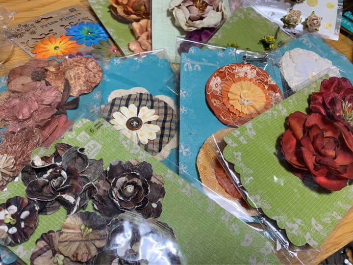 prima スクラップブッキング フラワーセット prima スクラップ