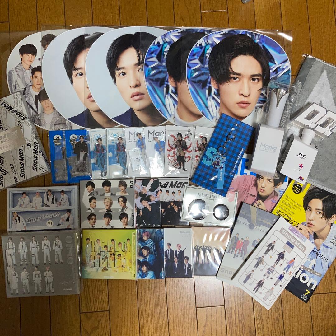 Snow Man 目黒蓮 缶バッジ まとめ売り｜SnowMan 目黒蓮 グッズ まとめ売り