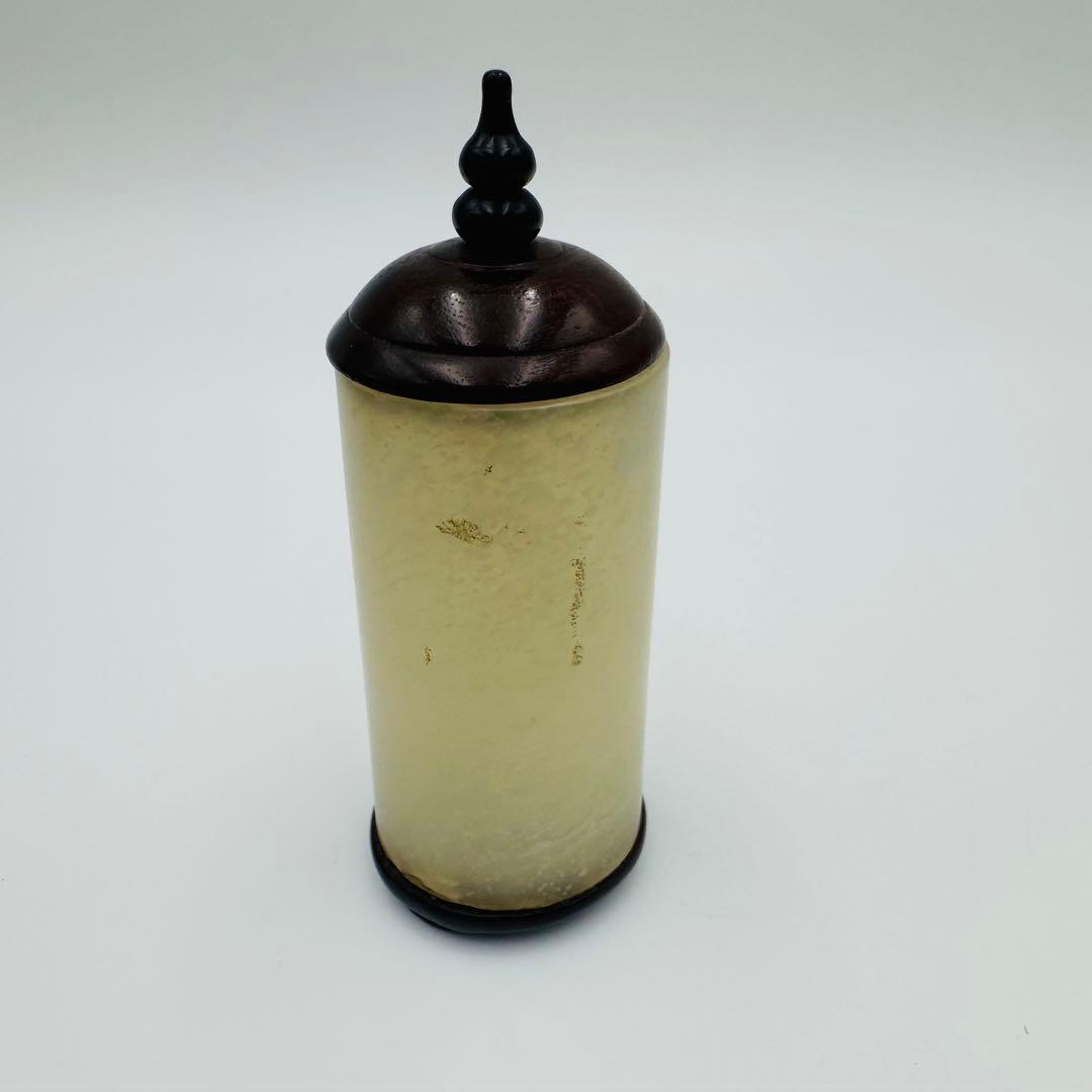 中国美術 砡 香筒 楊枝入れ 置物 古玩】アンティークの通販はau PAY