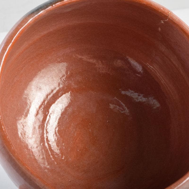 茶道具 吉村楽入作 赤楽茶碗 黒楽茶碗 一双 共箱 C 8998 - メルカリ