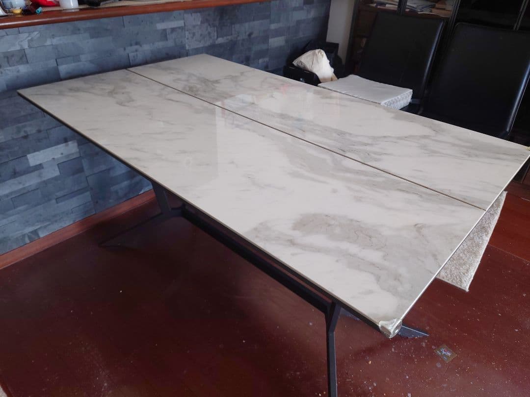 【mermer19】大塚家具 【レイラ】ダイニングテーブル　135cm