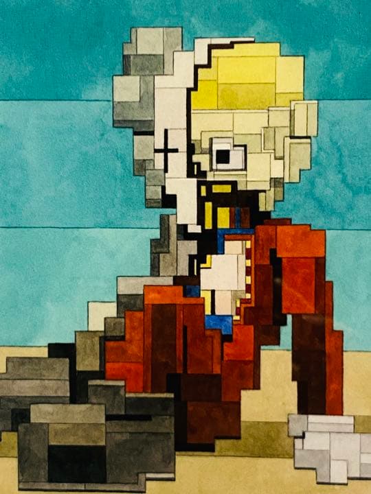 ADAM LISTER アダムリスター シルクスクリーン KAWSモデル アート