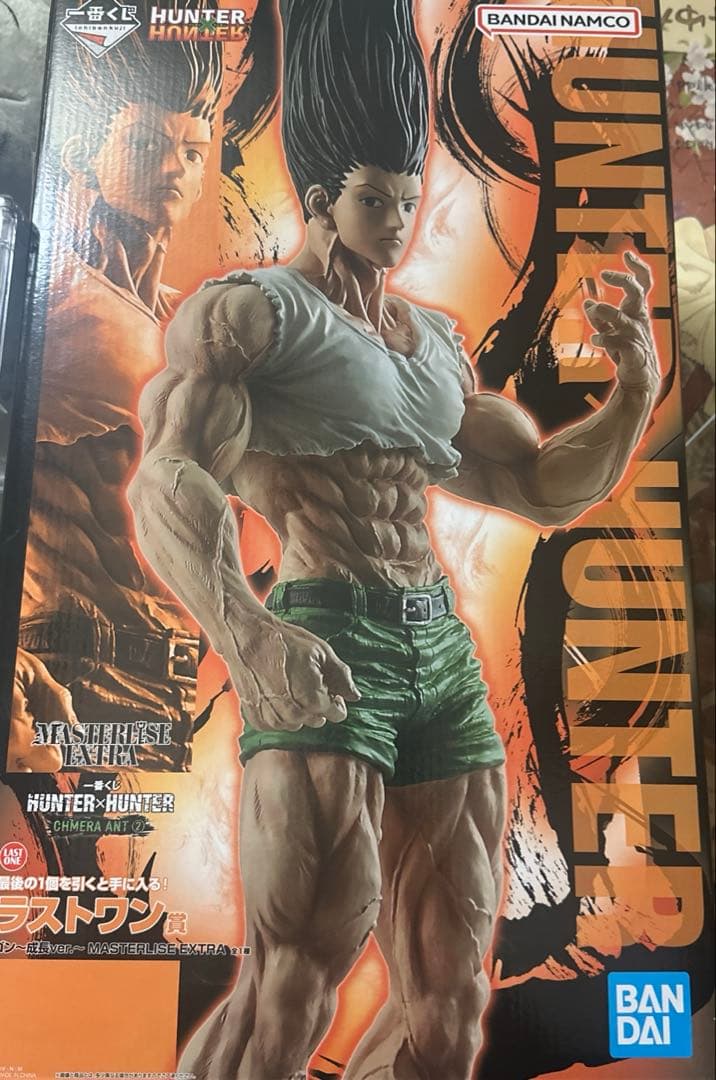 HUNTER x HUNTER ゴンさん 一番くじ ラストワン フィギュア 成長