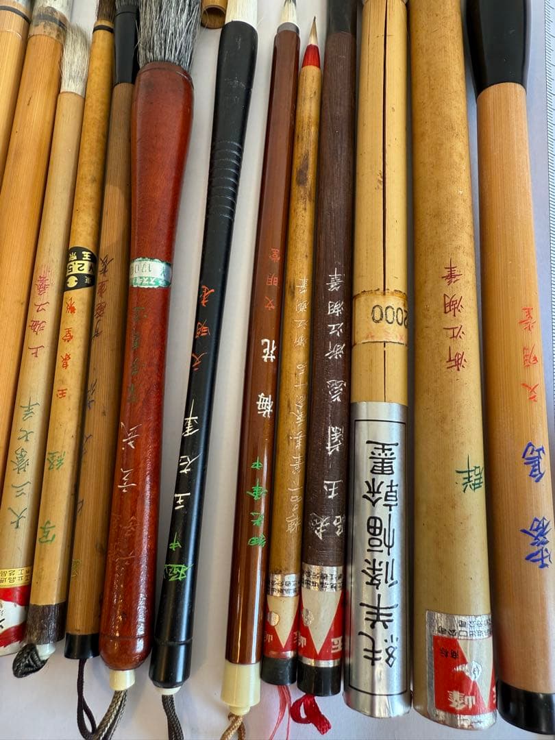 C*l様 中国筆 日本筆 書道 道具 筆 文明堂 上海