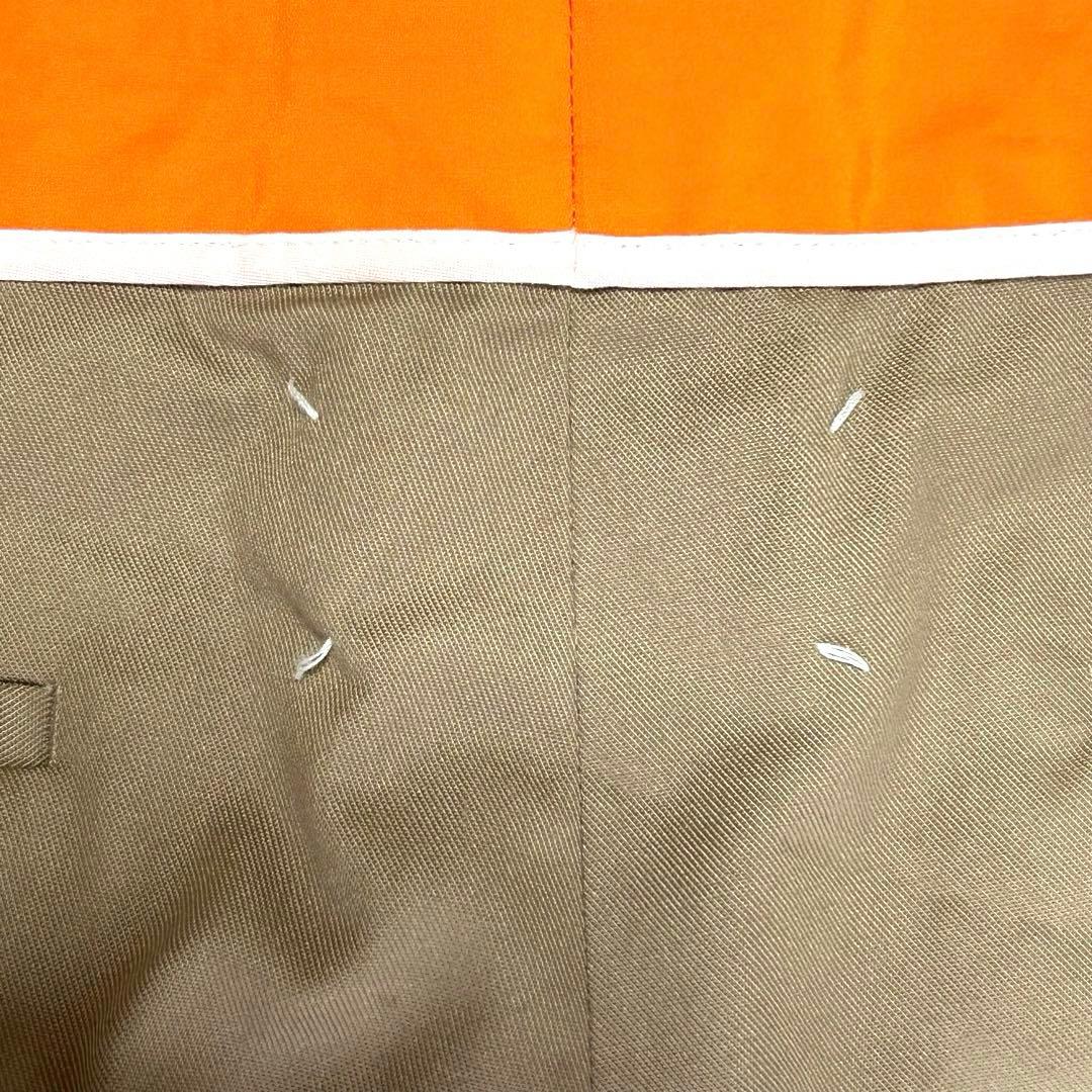 Maison margiela マルジェラ チノパン 切替 センタープレス