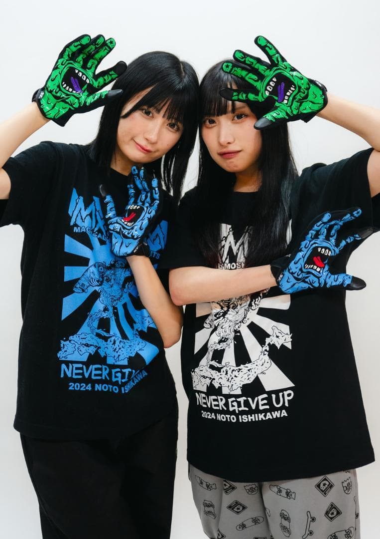 専用 新品 サンタクルーズ x MxMxM スクリーミングハンドグローブ 黒緑