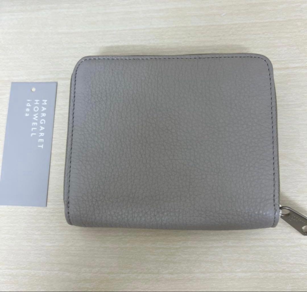 MARGARET HOWELL 二つ折り財布 ライトグレー - メルカリ