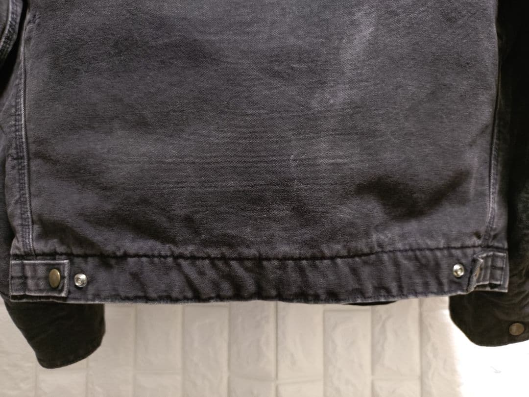 激レア80sUSA製カーハートデトロイトジャケット黒MジョニーデップJ430NX