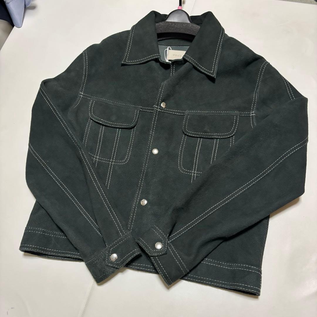た*ま様 YOKE 23AW レザージャケット スエード トラッカージャケット