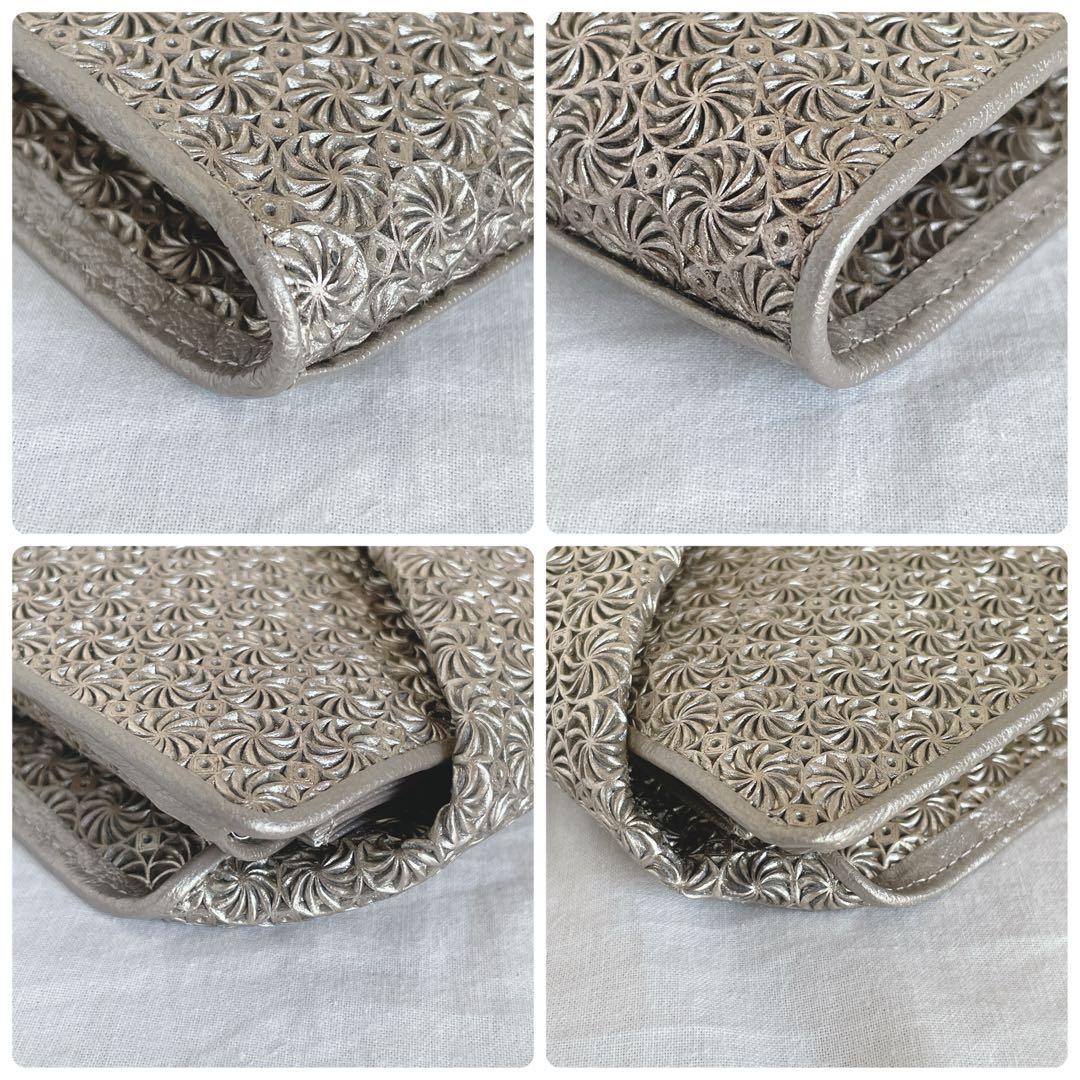 未使用品✨　ヒロコハヤシ　ジラソーレ　チェーン付き長財布　クラッチバッグにも