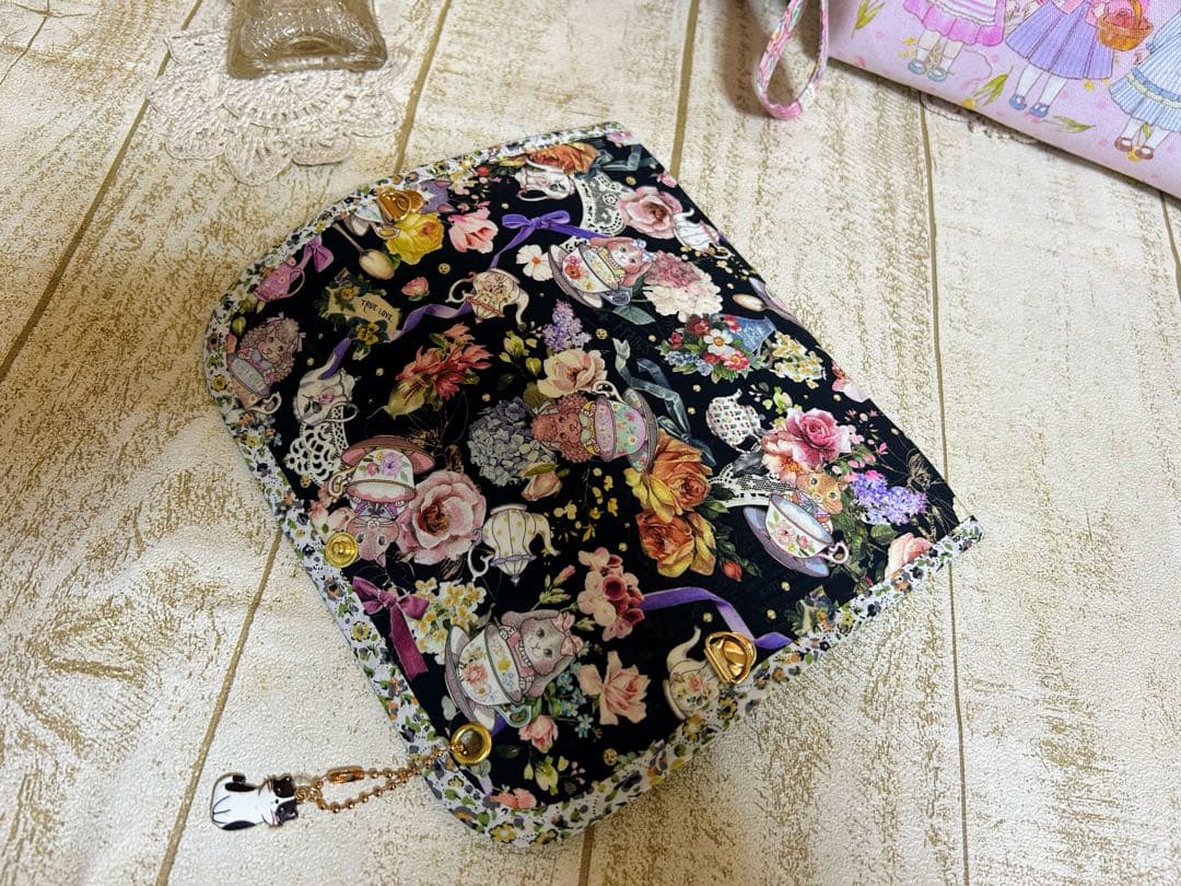 よーぽん様　ジョリーフルール L字ポーチ スマート長財布 小財布ベア