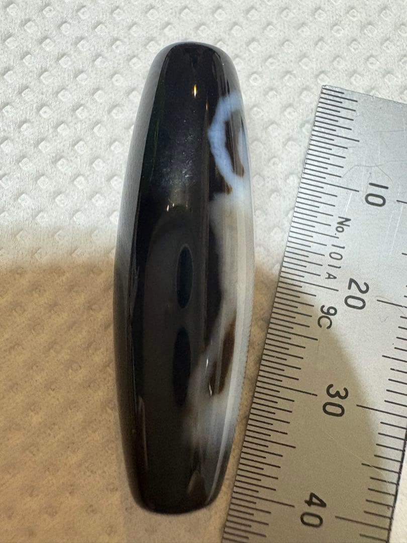 チベットビーズ老天珠 天然石 品名:弁財天天珠