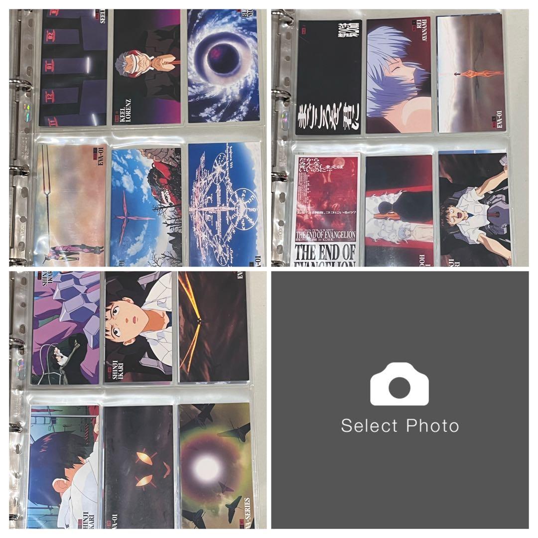 エヴァンゲリオン カードダスマスターズワイド⭐︎専用バインダー付き