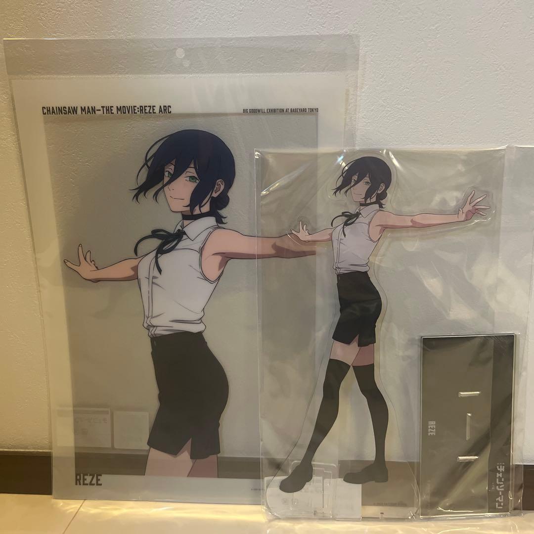 チェンソーマン 等身大メガクリアポスター ベースヤードトーキョー