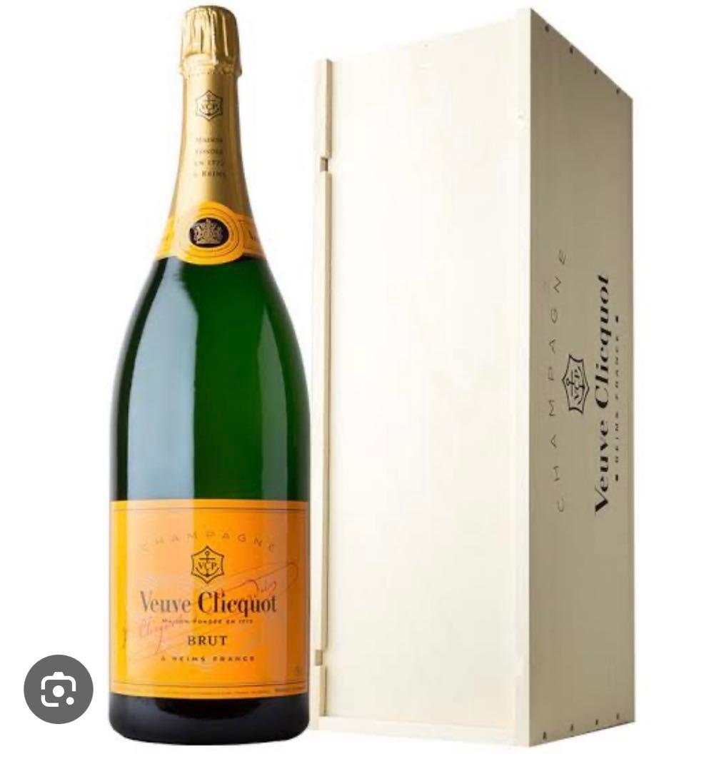 特大レア】Veuve Clicquot 3000ml 木箱入り Veuve Clicquot Champagne