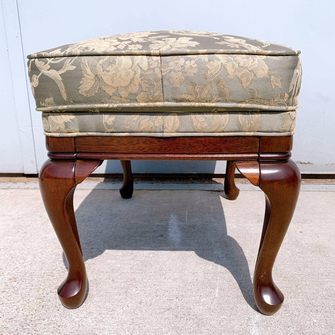 【極美品】Maruni マルニ木工 最高級 メリルオットマン スツール 猫脚