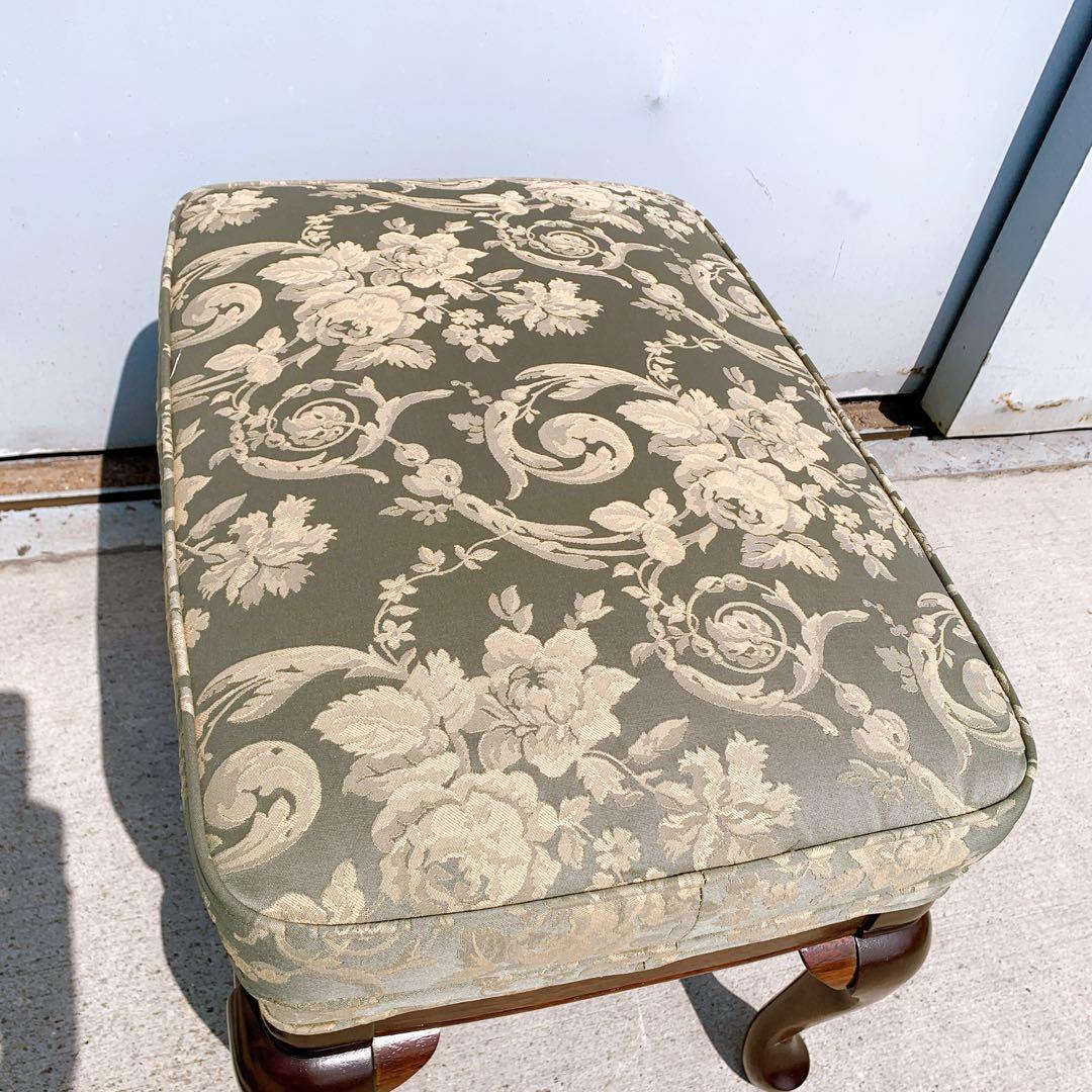 【極美品】Maruni マルニ木工 最高級 メリルオットマン スツール 猫脚