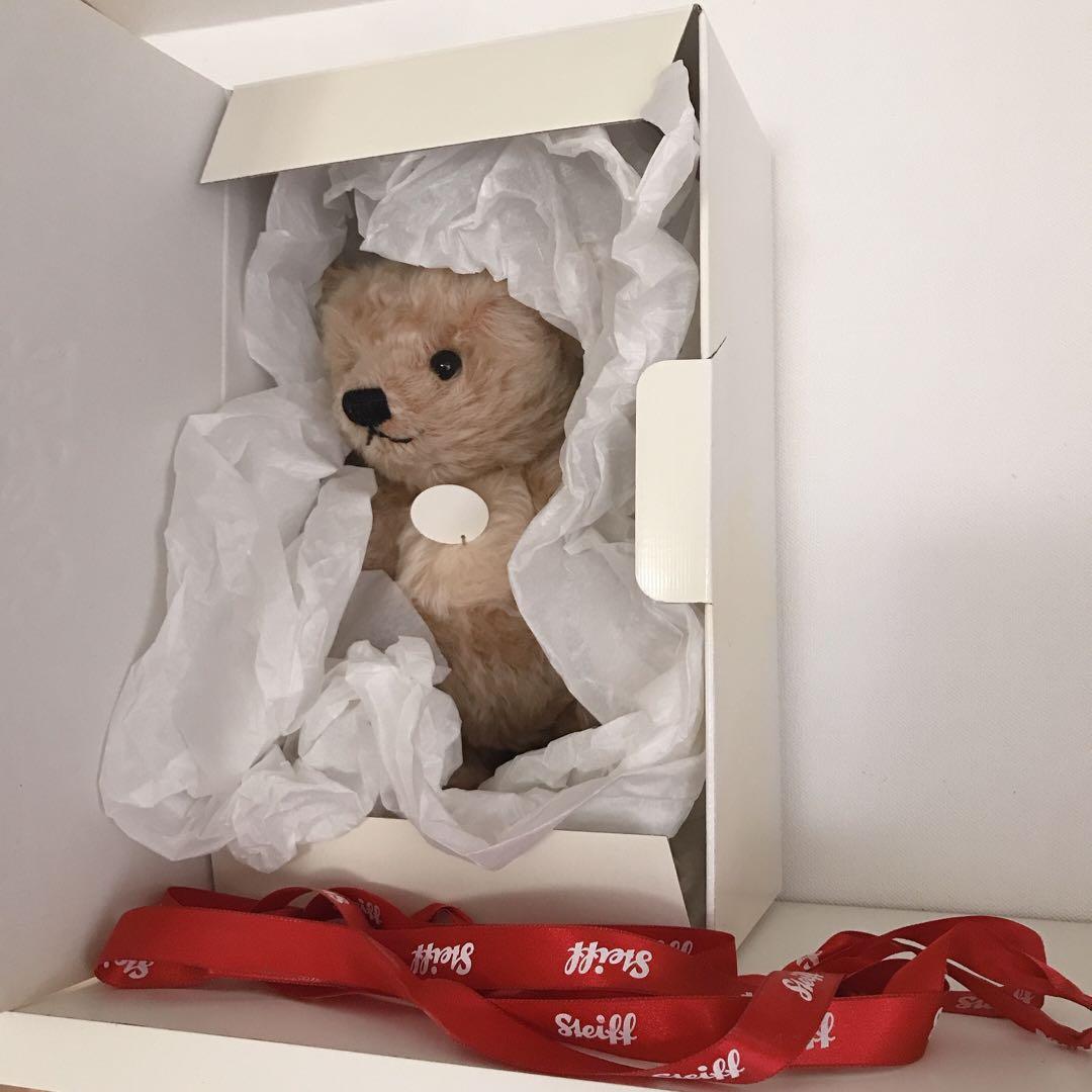 シュタイフ テディベア Paddy新品タグ付き、箱付き