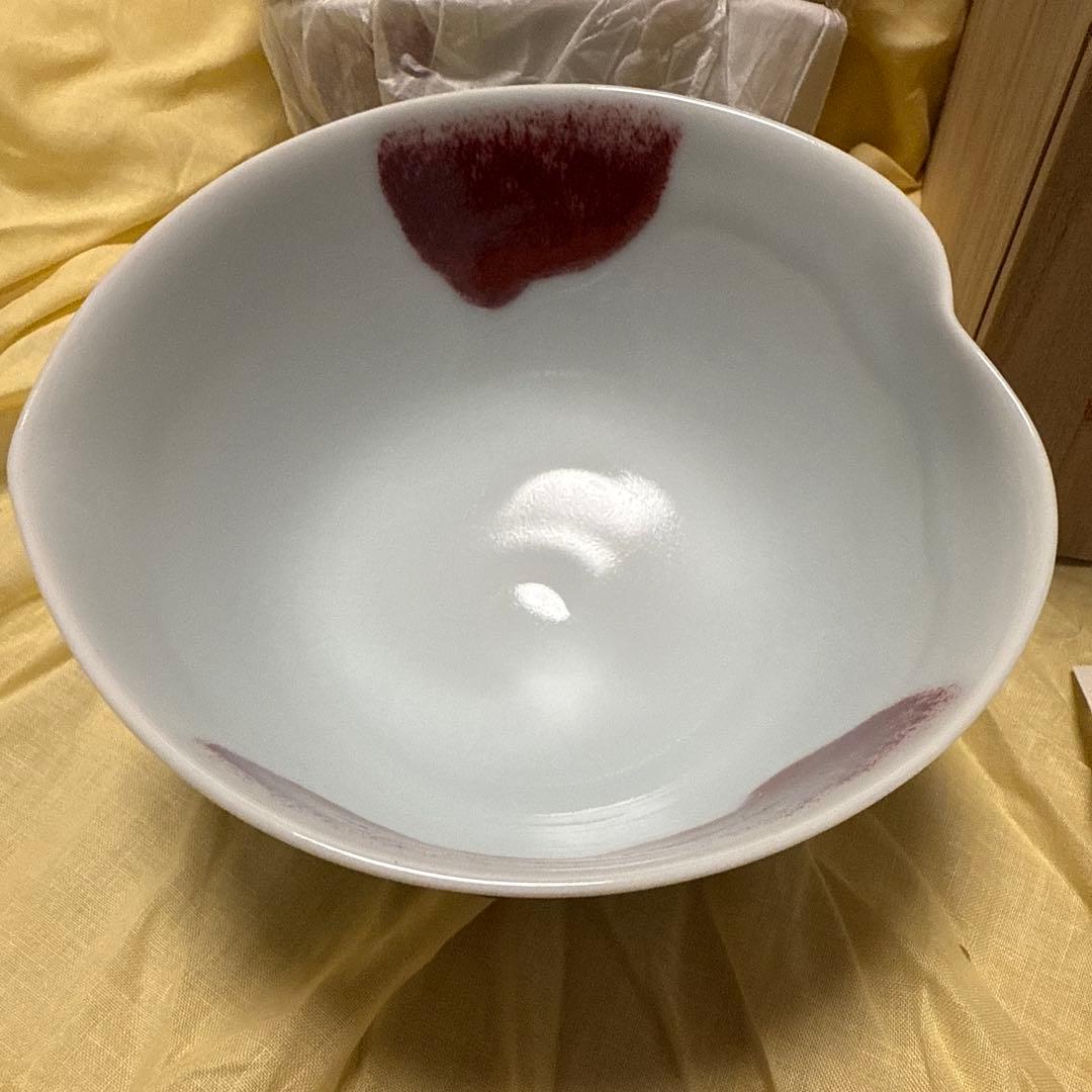 共箱・栞付き】出石焼 喜多窯 四代 永澤永信 辰砂釉 丼 五客揃 - メルカリ