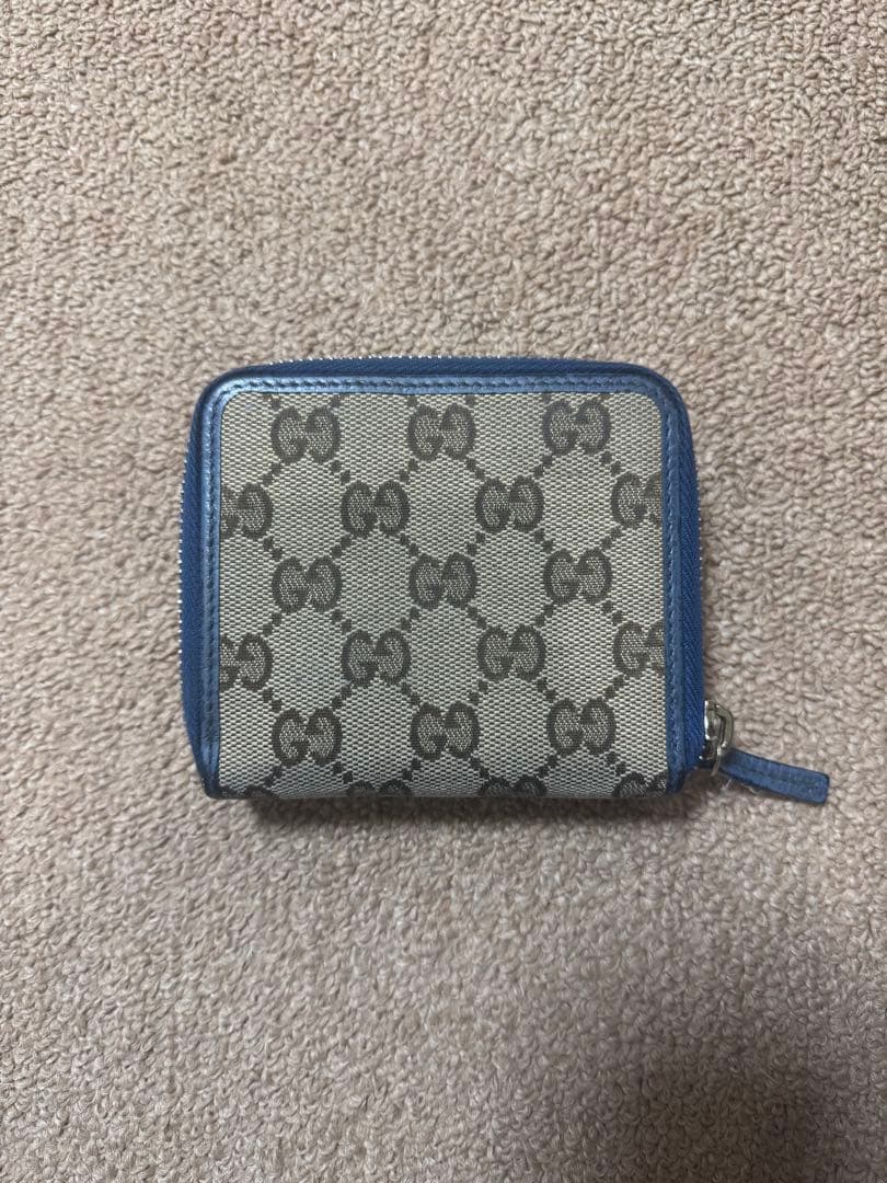 【Yukkusu 】GUCCI二つ折り財布 GGキャンバス