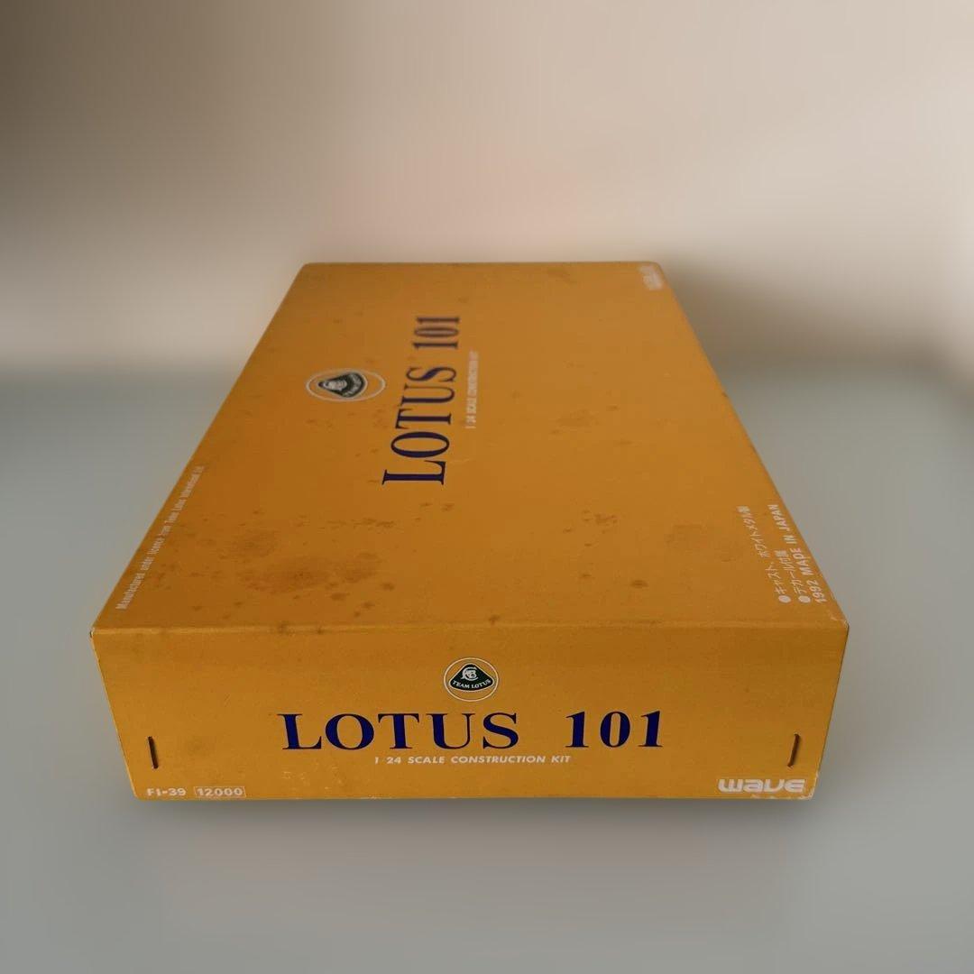 当時モノ Wave 1/24 キャメル・ロータス 101 ジャッド 中嶋4位仕様
