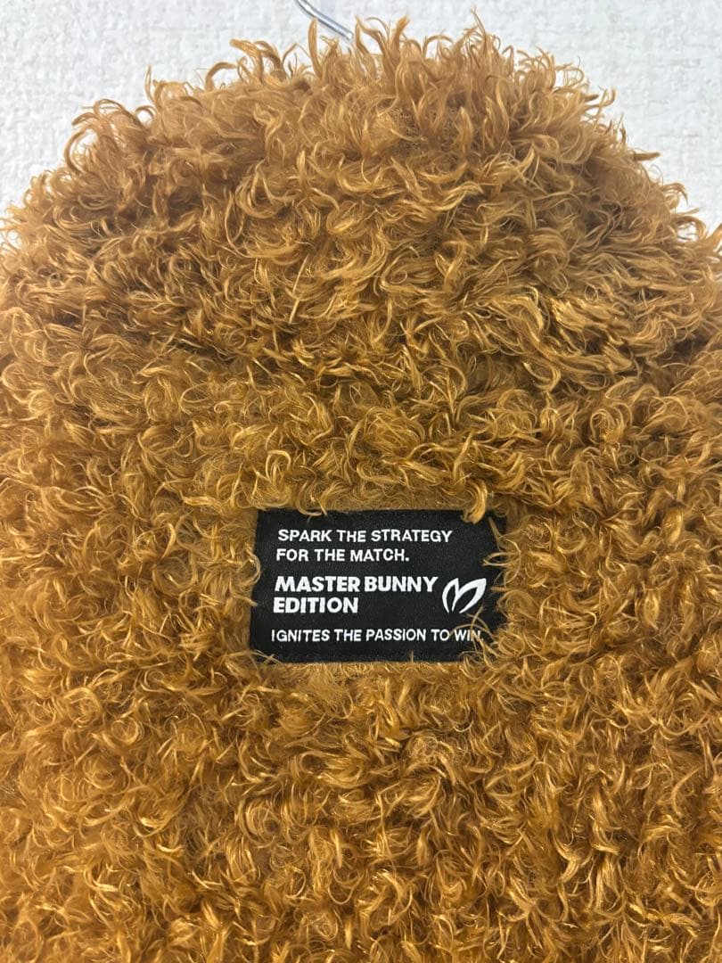 マスターバニーエディション　ふわもこボア　ベスト　テディベアブラウン　サイズ1