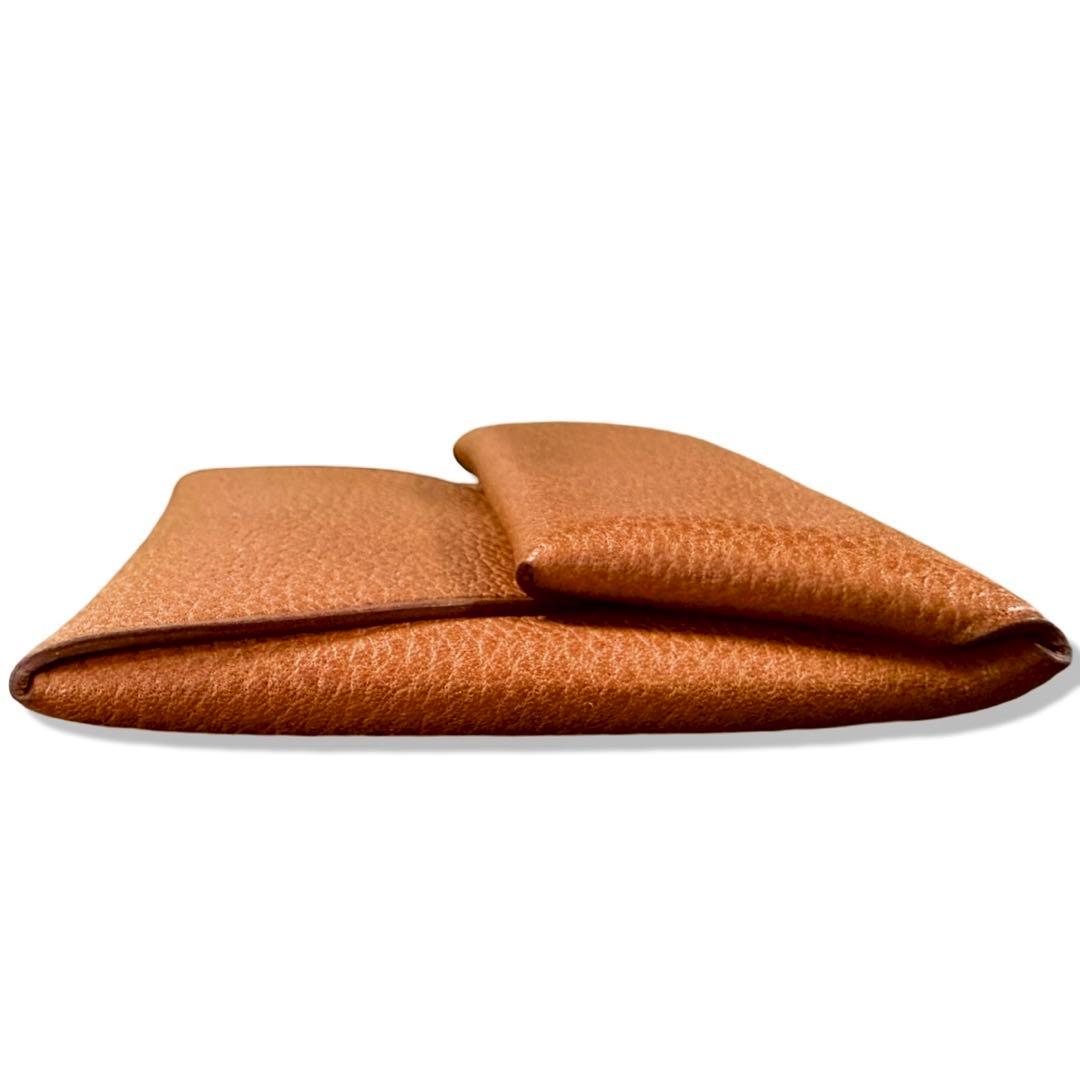 未使用品 HERMES エルメス バスティアケース ブラウン 茶 送料無料