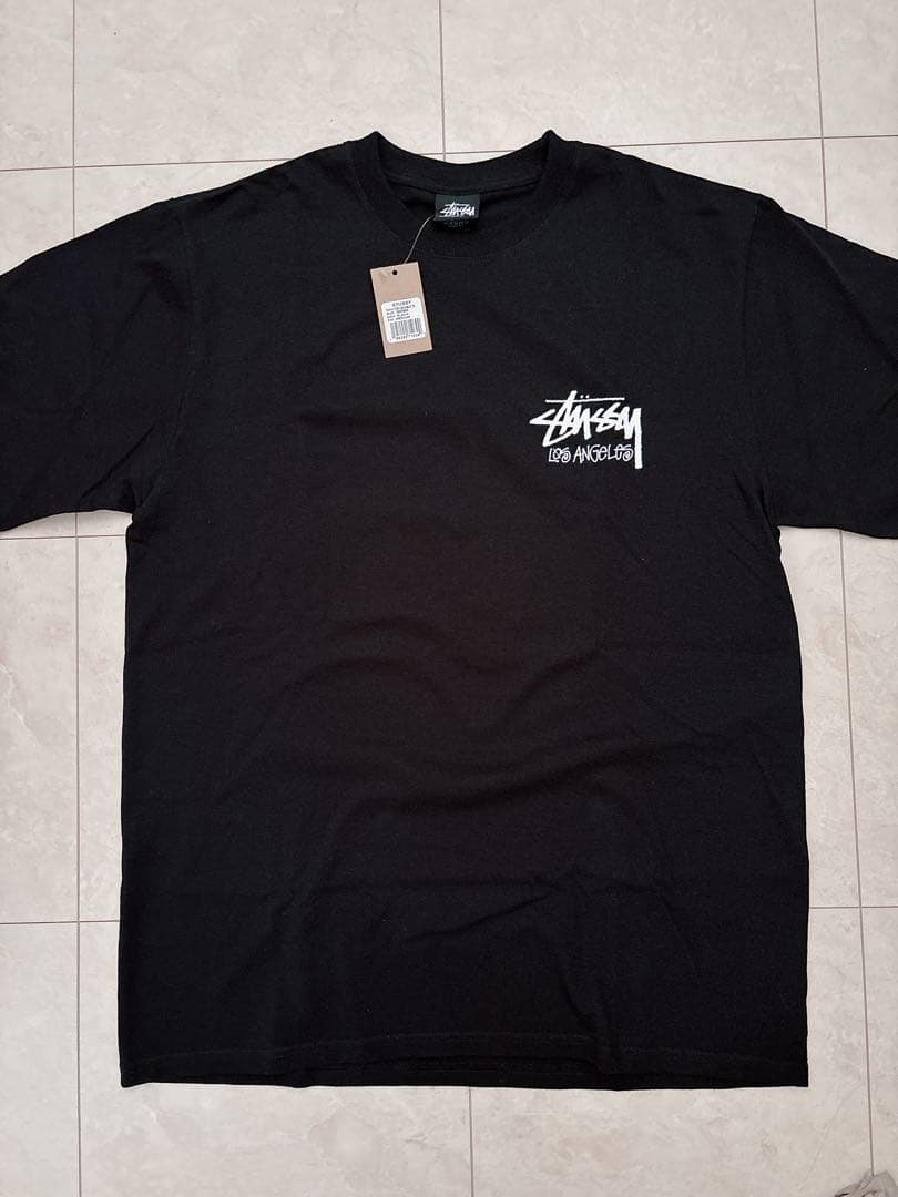 ロサンゼルス限定⭐︎Stussy⭐︎ブラック⭐︎Tシャツ ⭐︎新品⭐︎Mサイズ 2026年最新】新品 ロサンゼルス限定 stussyの人気アイテム - メルカリ