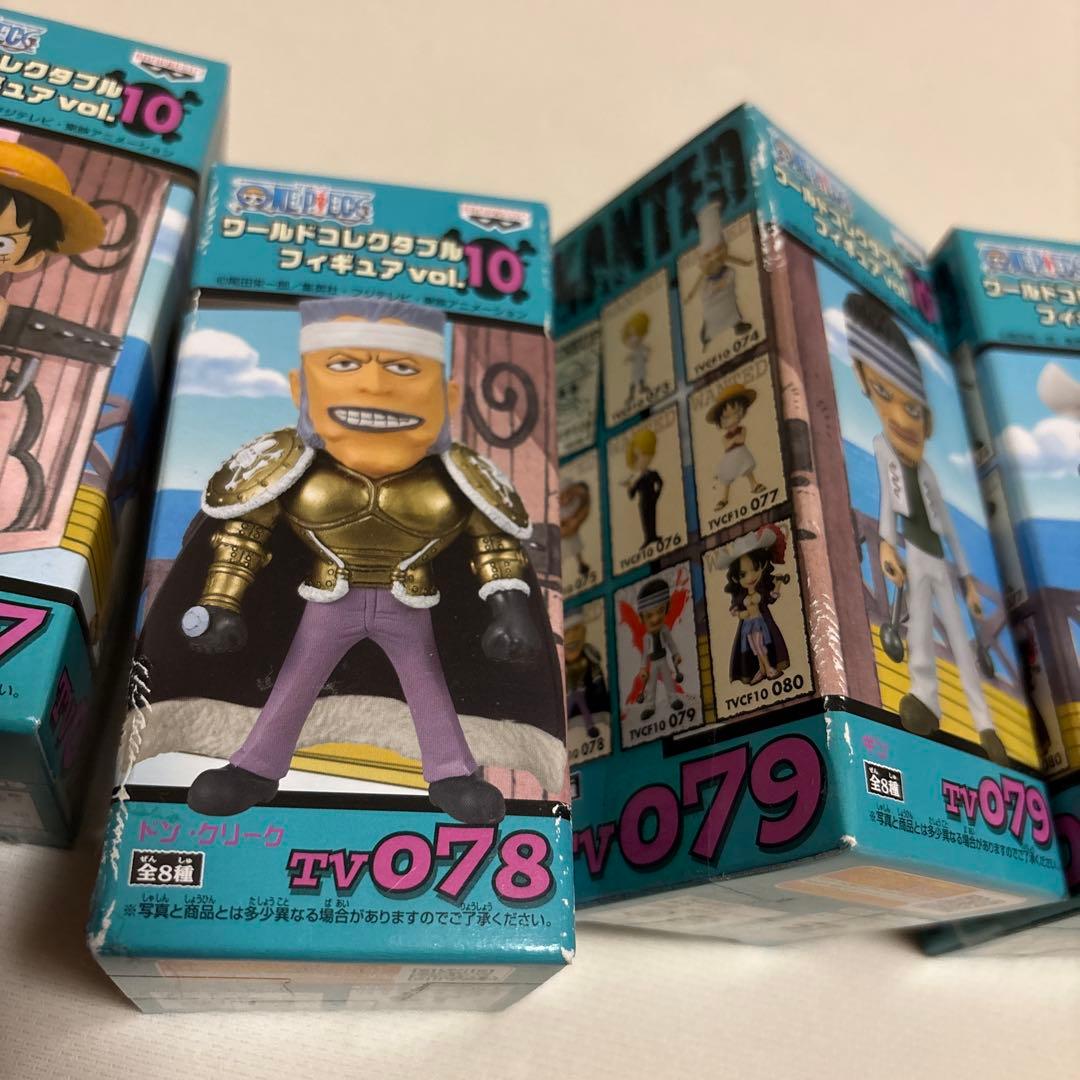 ワンピース ワールドコレクタブルフィギュア vol.10 開発担当者に物申す8種