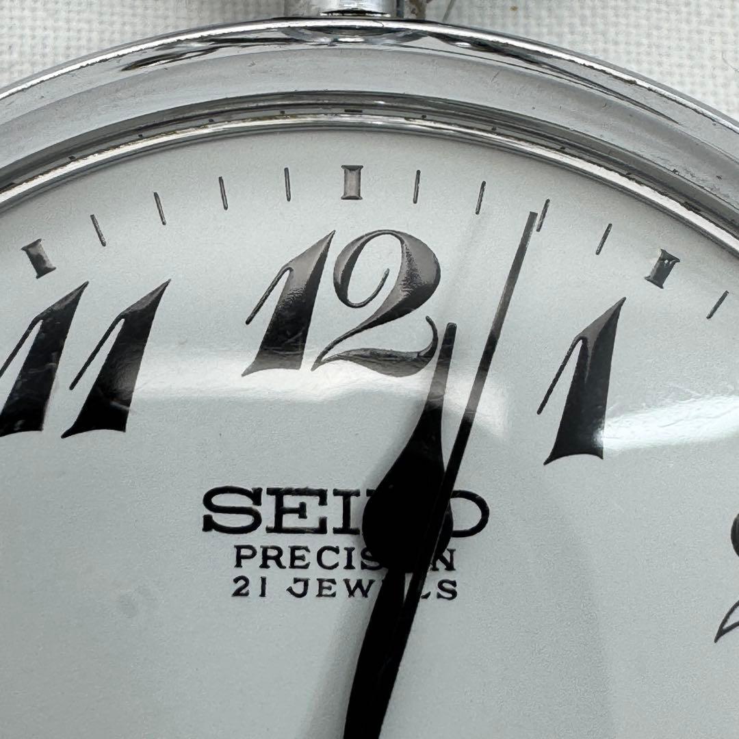 【稼働品】SEIKO セイコー プレシジョン 手巻き 懐中時計 鉄道時計